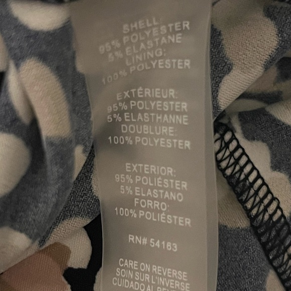 NWT Tommy Hilfiger Gathered Sheath Faux-Wrap Mini Dress Sz 10 - Picture 7 of 9